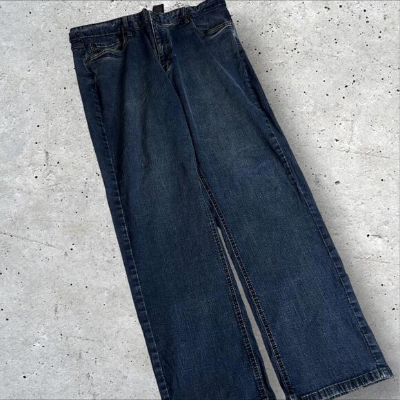 Urban Star Straight Leg Denim Jeans Relaxed Fit Size‎ 42x32 - Picture 3 of 7
